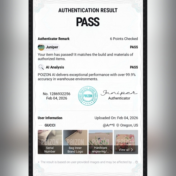 Gucci Elegant Bloom Pink Floral Women's Bi-fold Wallet (EUC)(BOX)(COA)✨️💖✨️ - Picture 16 of 16